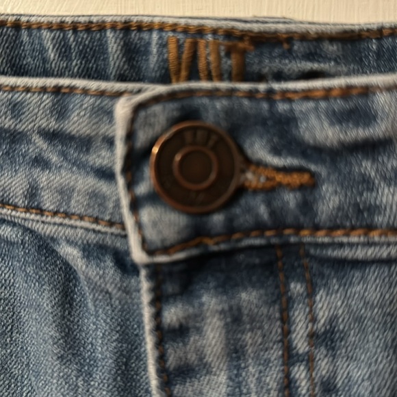 COPY - Kut From The Kloth Low Ride Distressed Women's Jeans Size 12 - Picture 5 of 14